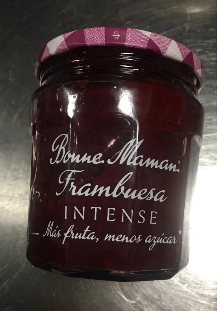 Intense mermelada de frambuesa