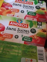Compotes 8 Pomme + 8 Pomme Abricot