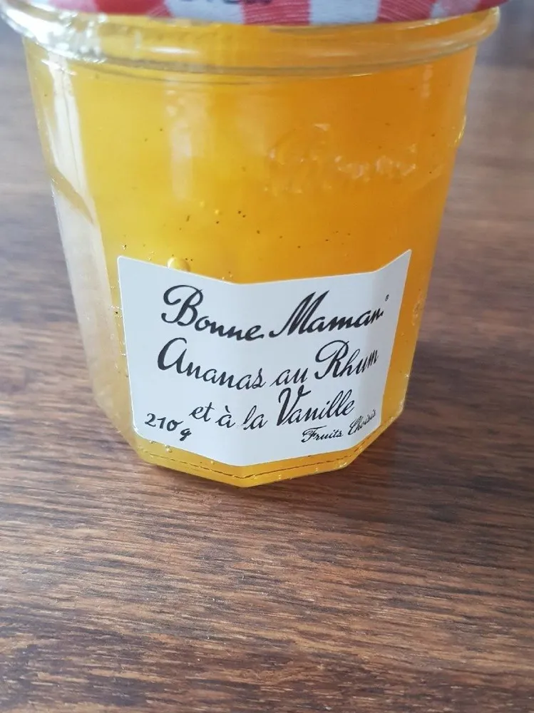 Ananas au Rhum et à la vanille