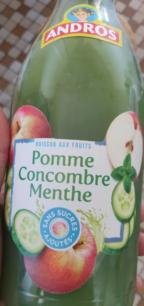 Pomme concombre menthe