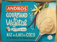 Gourmand & Végétal Riz au Lait de Coco