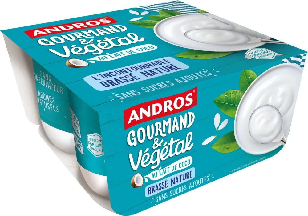 Gourmand & Végétal Brassé Nature