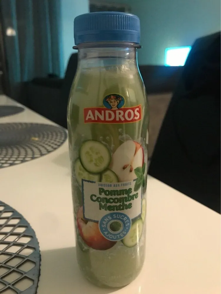 pomme concombre menthe
