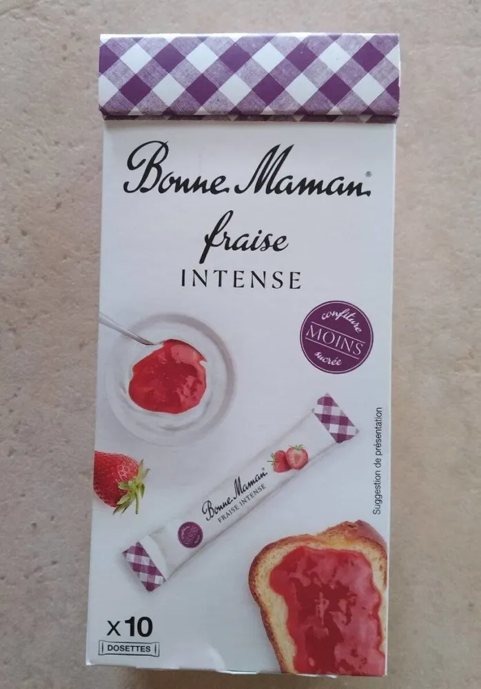 Bonne maman fraise intense Dosettes x10