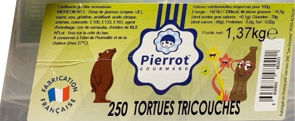 Tortues tricouches
