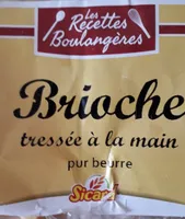 Brioche tressée à la main pure beurre