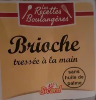 Brioche tressée à la main