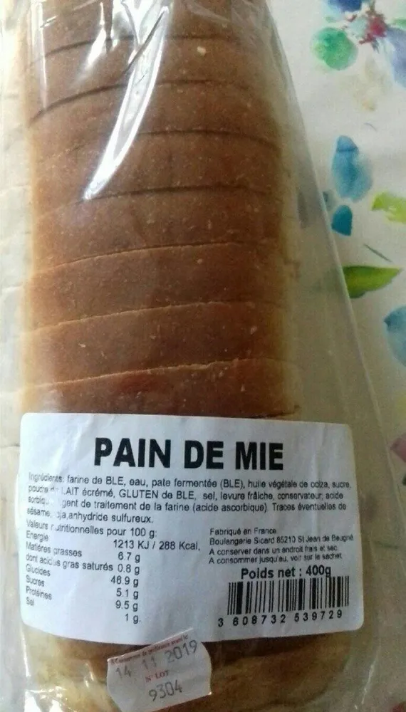 Pain de mie