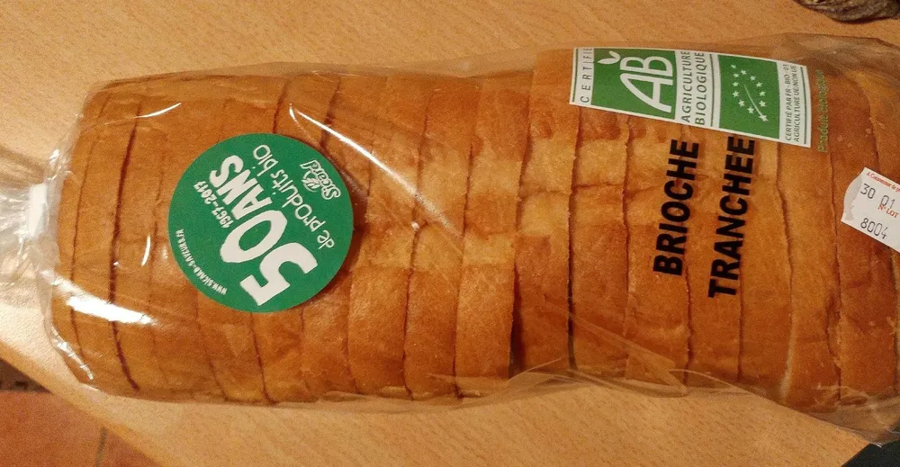 Brioche tranchée