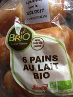 Brio Saveur-Nature - 6 pains au lait bio