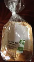 Gâche bio tranchée