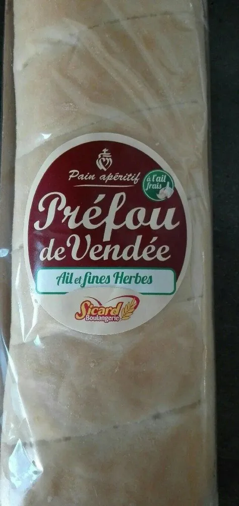 Préfou de Vendée ail et fines herbes
