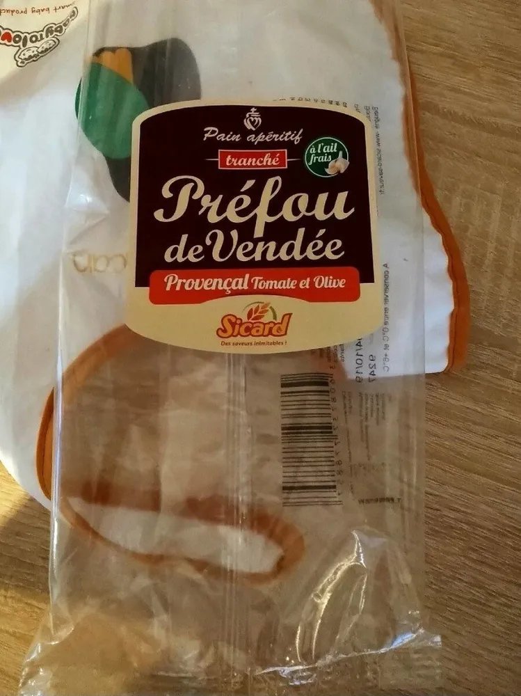 Prefou de Vendée provençal tomate et olive