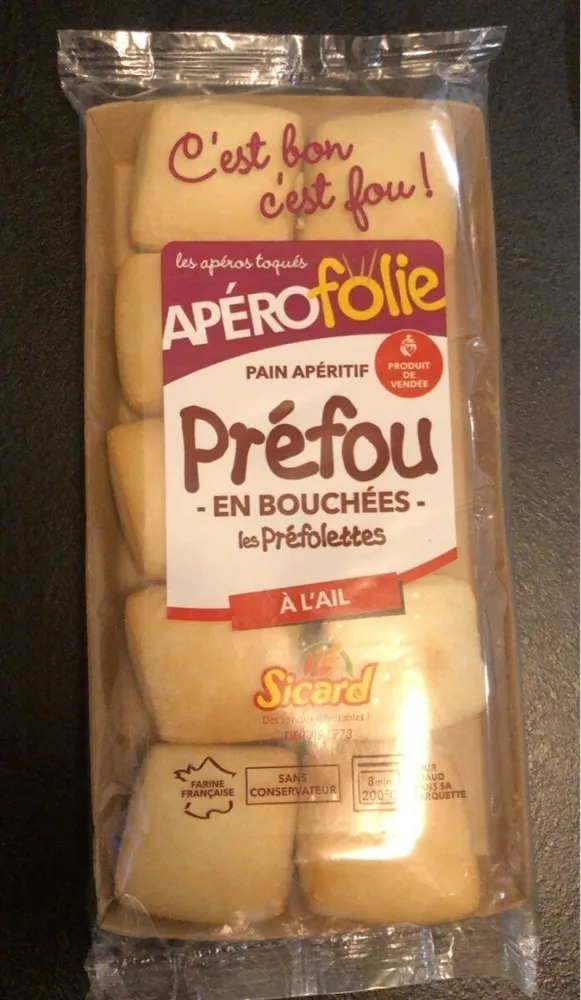 Préfou en bouchées