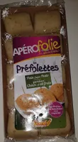 Les Préfolettes - pain façon Pesto - garniture Chèvre et ail frais