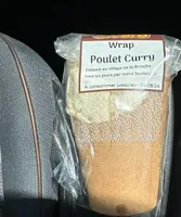 Wrap poulet curry