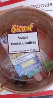 Salade poulet crudités
