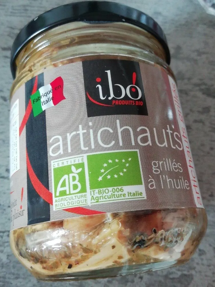 Artichauts grillés à l'huile