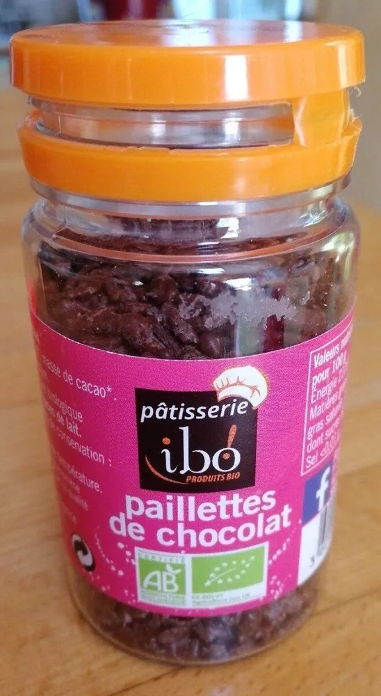 Paillettes de chocolat