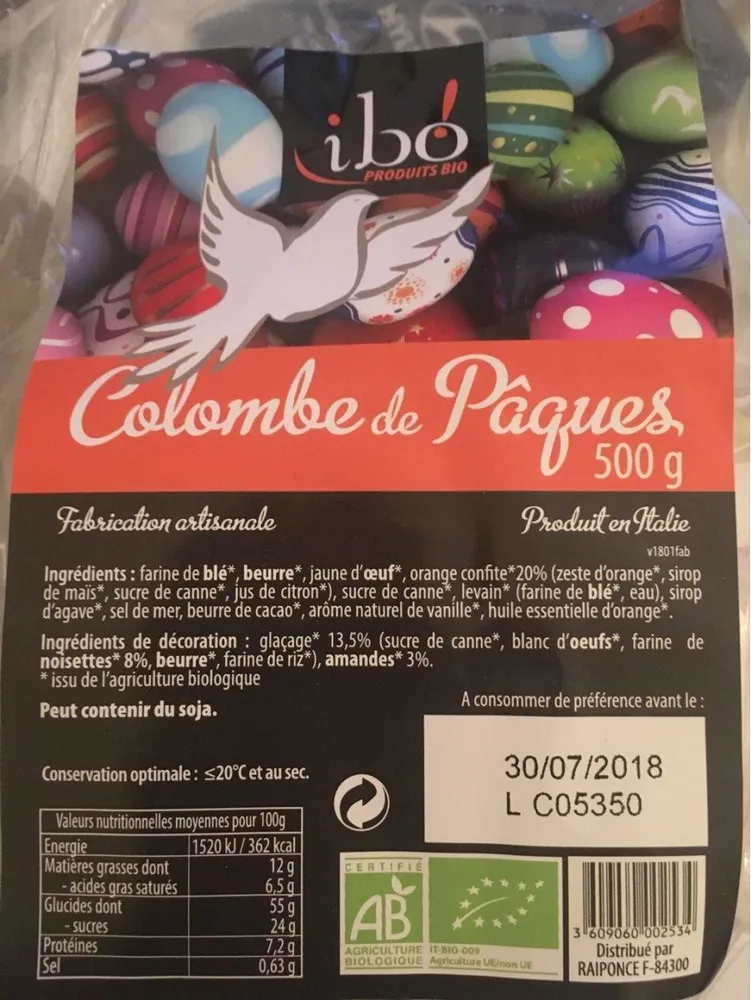 Colombe De Paques Traditionnelle