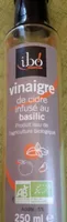 Vinaigre de cidre infusé au basilic