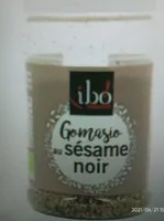 Gomasio sésame noir bio