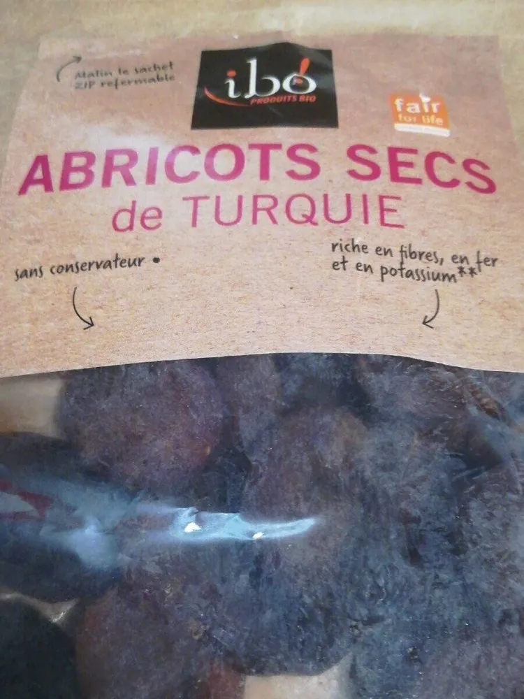 Abricots secs de Turquie