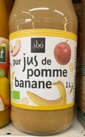 Pur jus de pomme banane