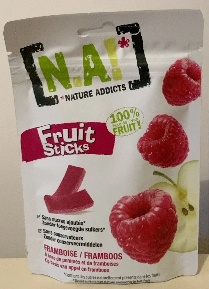 FRUIT STICKS RASPBERRY APPLE & RASPBERRY BASED SNACKS