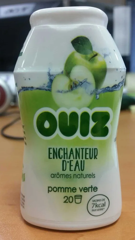 Enchanteur d'eau pomme verte