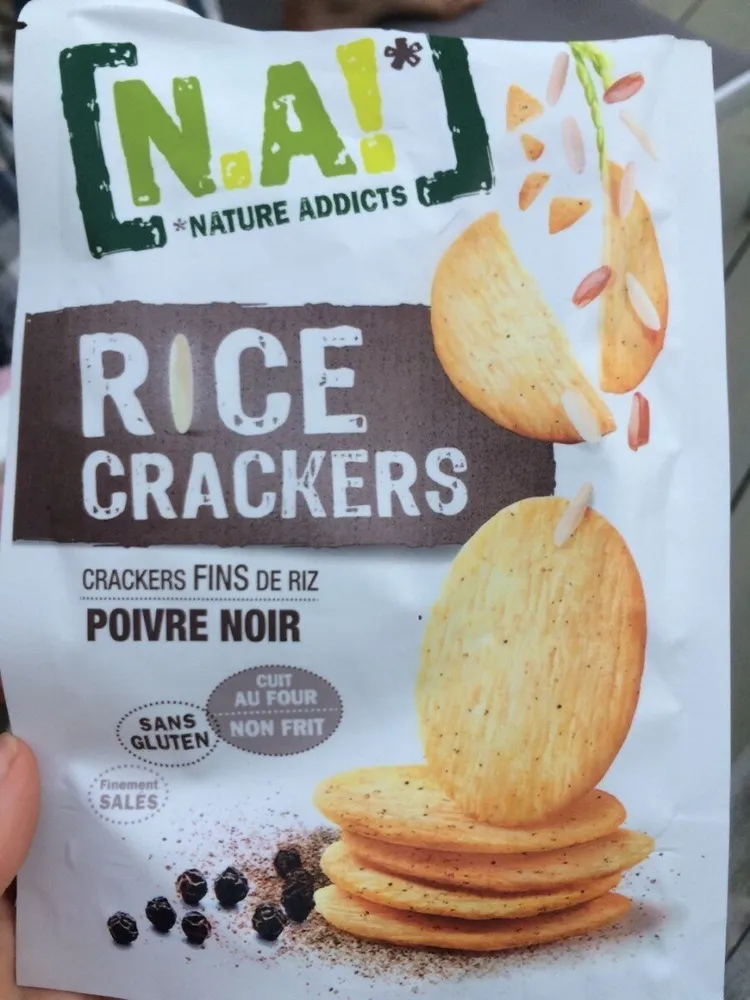 Rice Crackers Black pepper