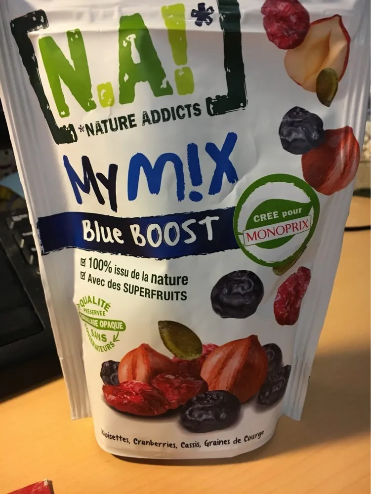 My mix blue boost