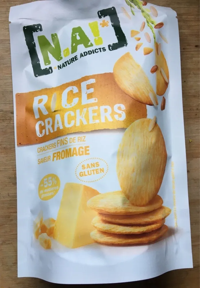 Rice crackers saveur fromage