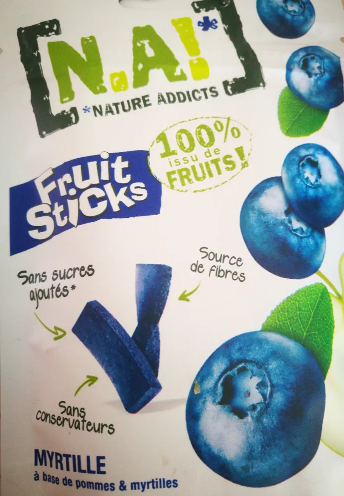 NA fruit sticks myrtille