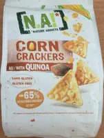 Corn crakers au quinoa