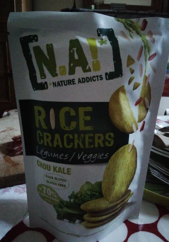 Rice cracker chou kale