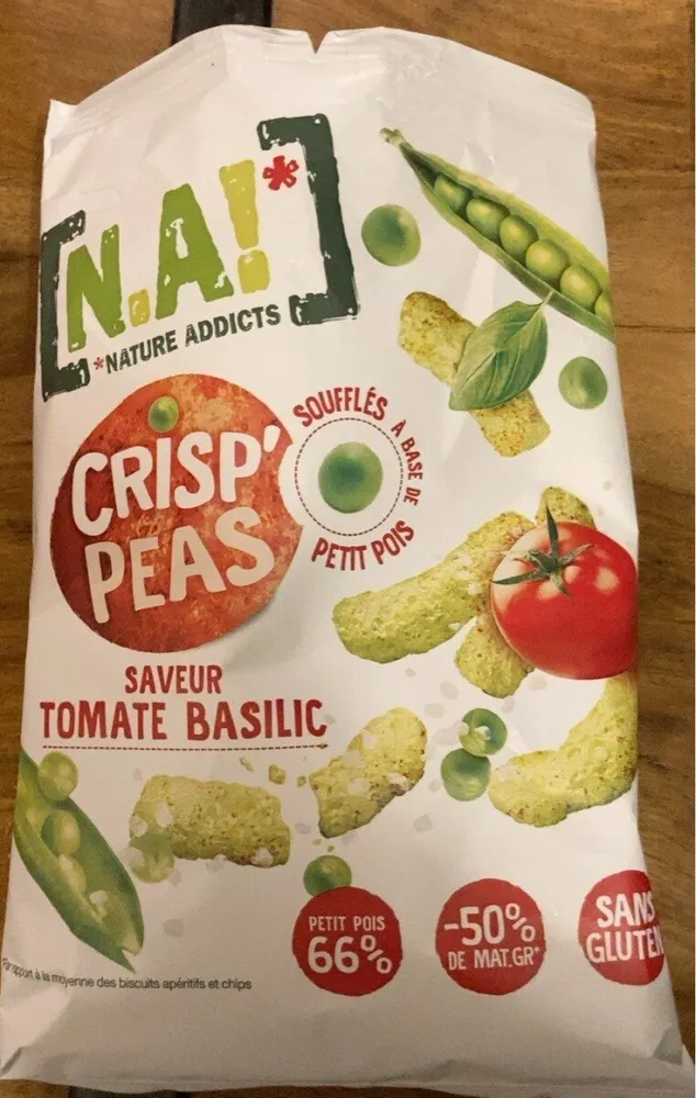 Crisp’peas tomate basilic