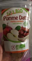 Pomme datte crackers sans cuisson