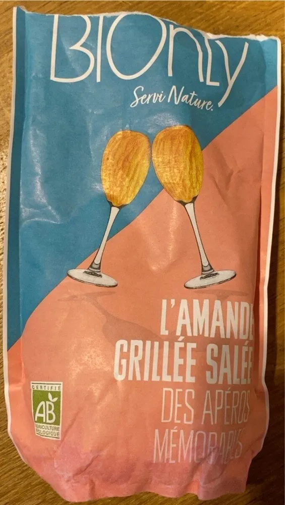 L’amande grillée salée