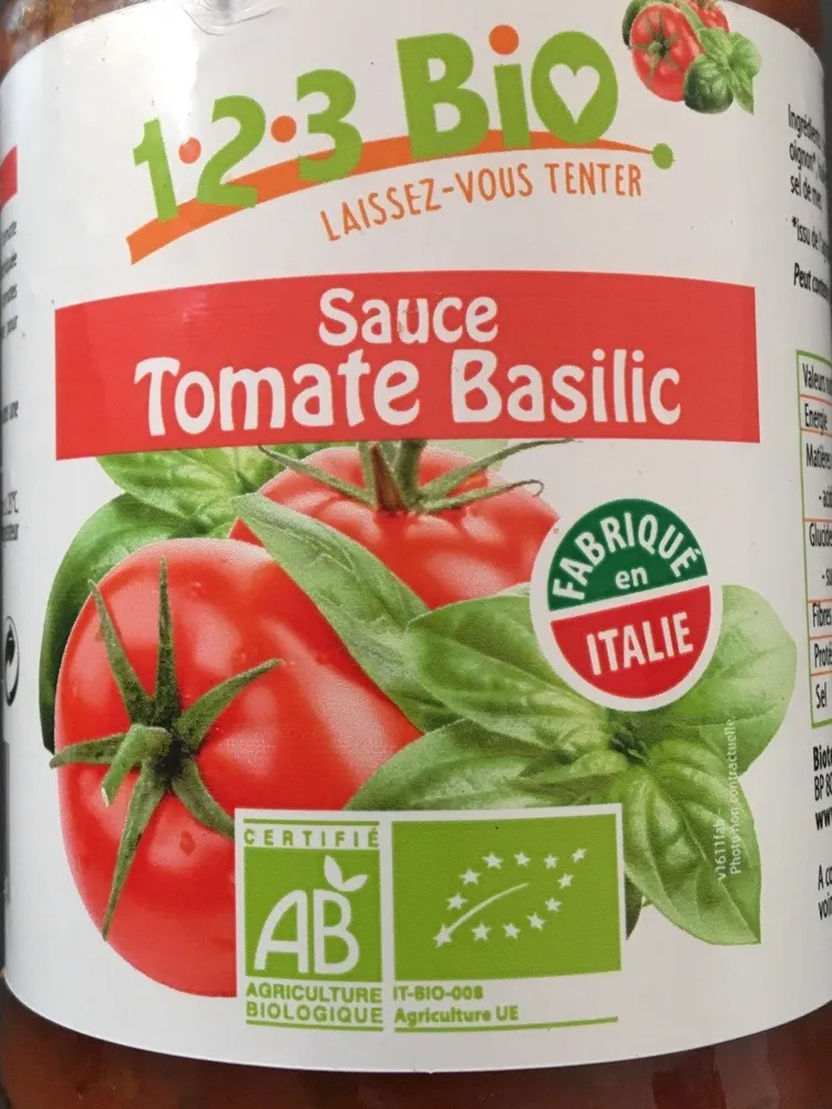 Sauce Tomate basilic