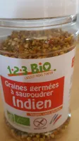 Graines germées à saupoudrer indien