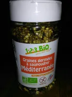 Graine germées à saupoudrer méditerranée