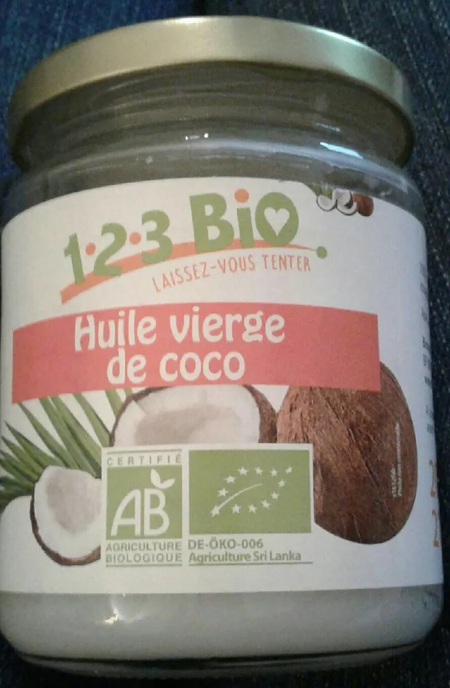 Huile vierge de coco