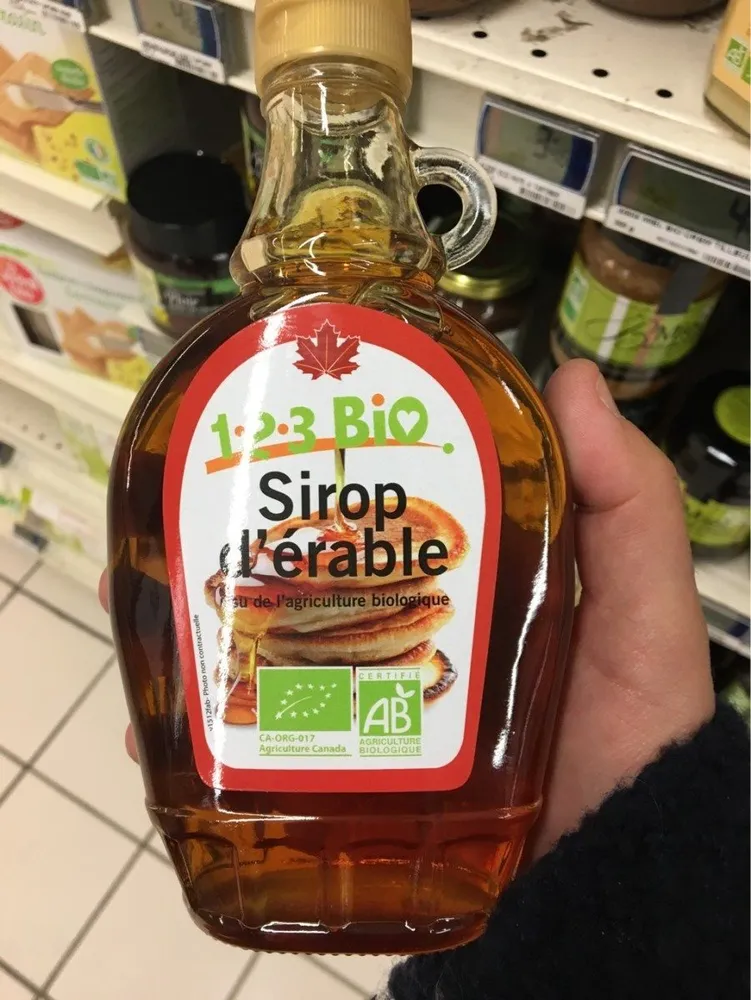 Sirop d'erable