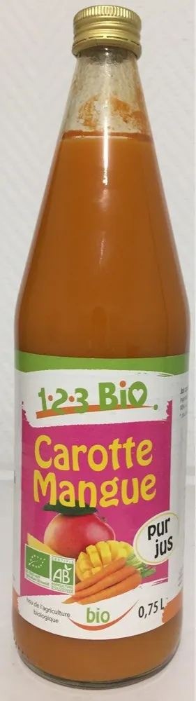 Carotte mangue pur jus