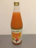 Jus lactofermenté pomme carotte