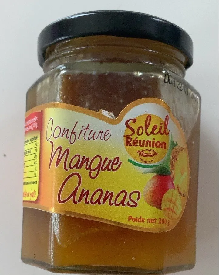 Confiture mangue ananas