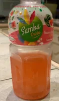 Boisson à la pastèque avec nata de coco