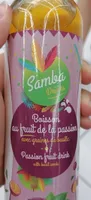 Boisson au fruit de la passion avec graines de basilic