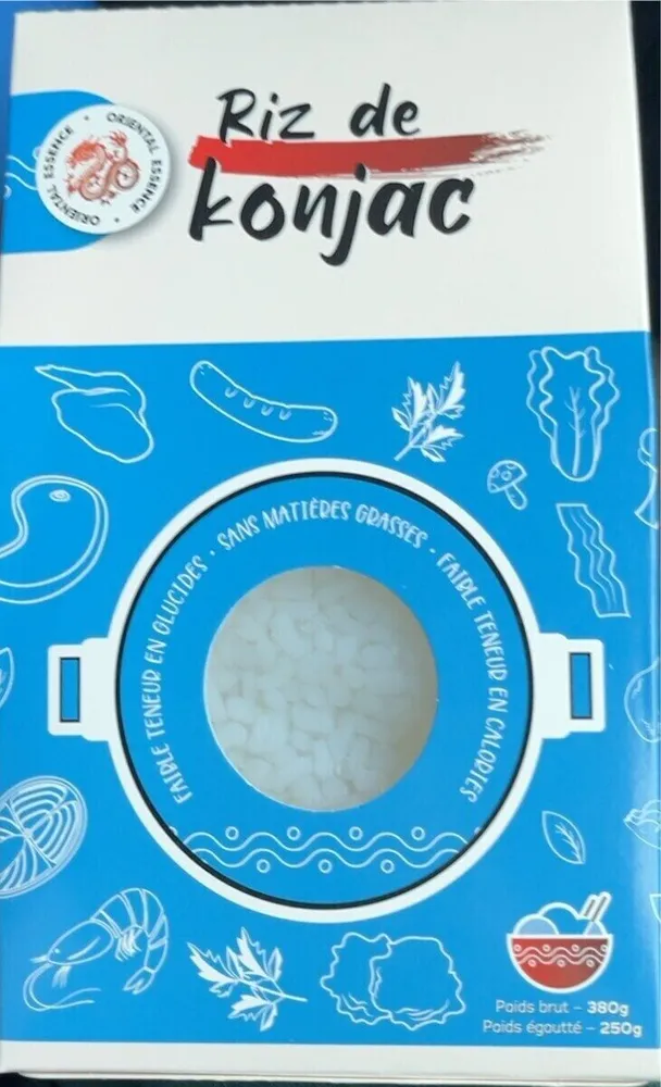 Riz de konjac
